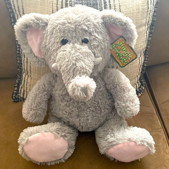 Kellytoy Toys Kellytoy Jungle Friends Plush Elephant Toy Stuffed